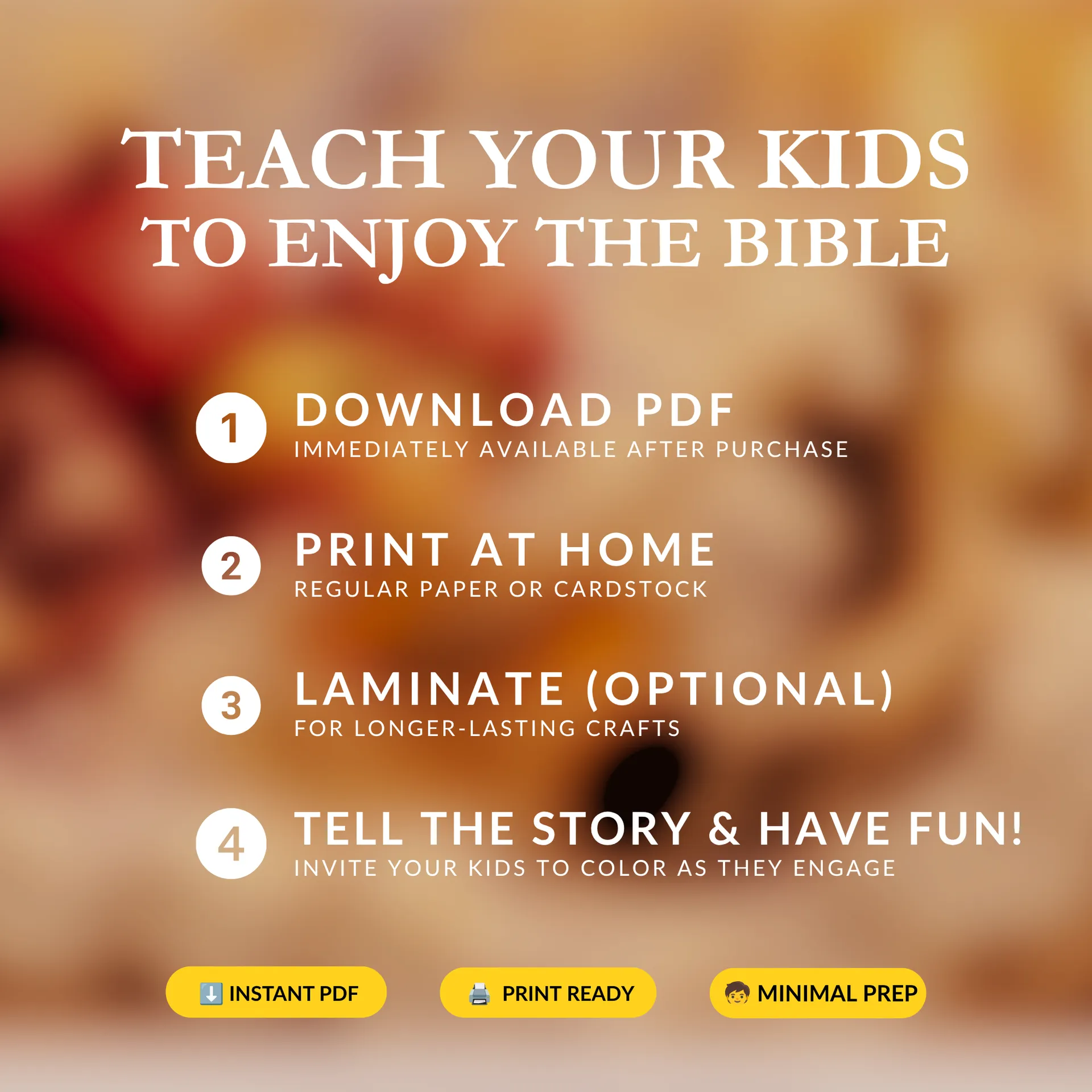 How to use the Messianic Rosh Hashanah activity bundle: download, print, and enjoy